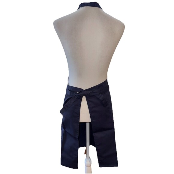 Lands’ End American Airlines Bib Apron Aviation Blue Long Adjustable Neck NWT OS - Picture 4 of 9